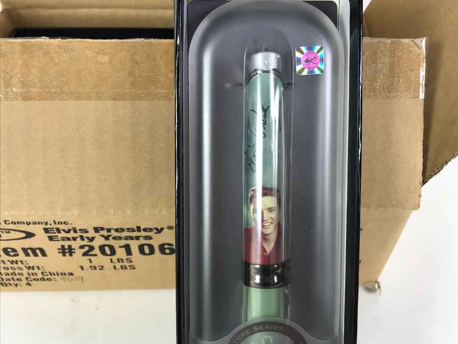 New Elvis Presley Early Years Limited Edition Individually Numbered Collectible Memorabilia Pod Pens By The CDM Company - 4 Pens [Photo 5]