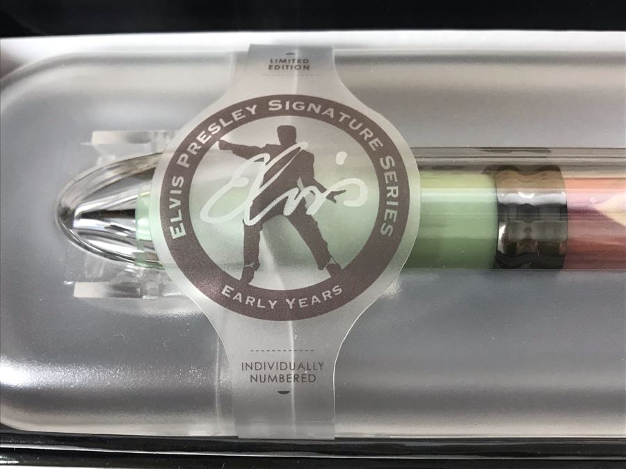 New Elvis Presley Early Years Limited Edition Individually Numbered Collectible Memorabilia Pod Pens By The CDM Company - 4 Pens [Photo 3]