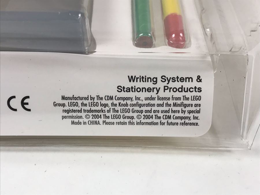 New 2004 LEGO Desk Pal Boy Stationery System By The CDM Company - 6 Desk Pals [Photo 10]