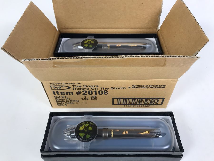 New The Doors Riders On The Storm Limited Edition Individually Numbered Collectible Memorabilia Pod Pens - 4 Pens [Photo 2]