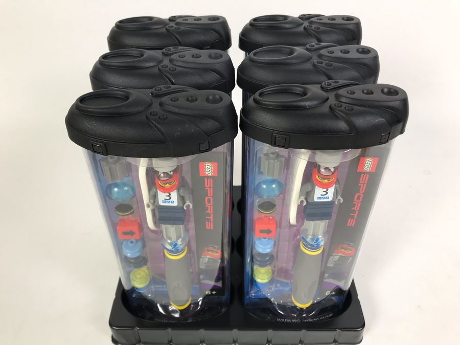 New 2003 LEGO Sports Snowboard Girl Writing System Pens By The CDM Company - 6 Pens [Photo 3]