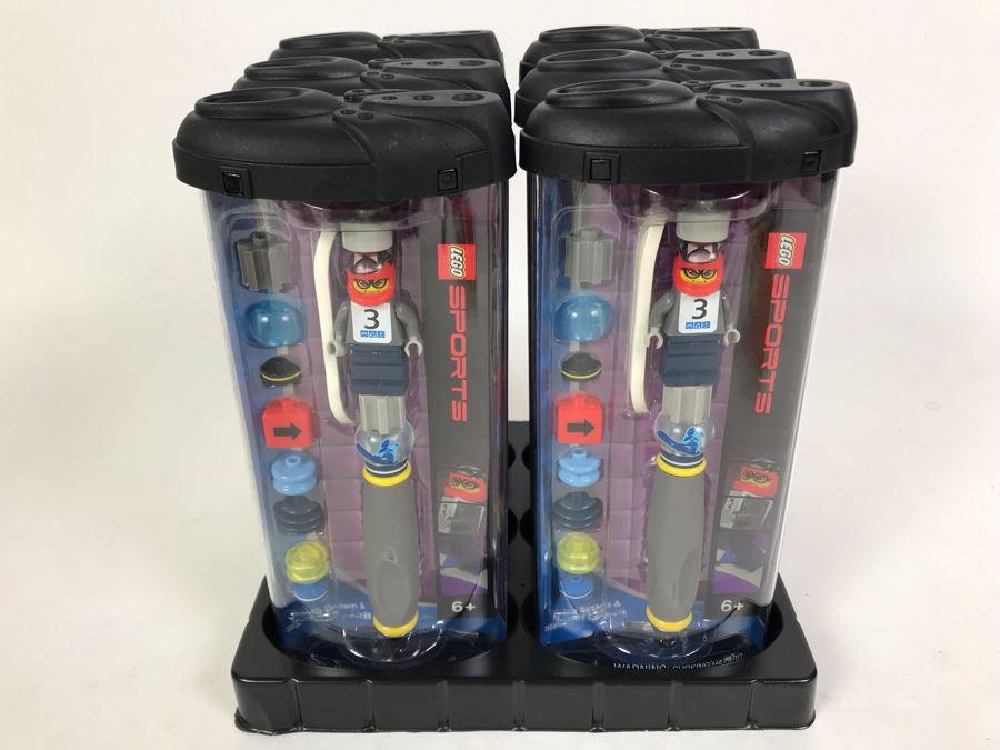 New 2003 LEGO Sports Snowboard Girl Writing System Pens By The CDM Company - 6 Pens [Photo 2]