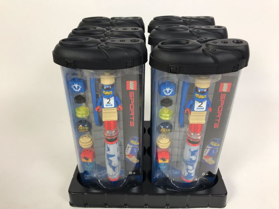 New 2003 LEGO Sports Snowboard Boy Writing System Pens By The CDM Company - 6 Pens [Photo 3]