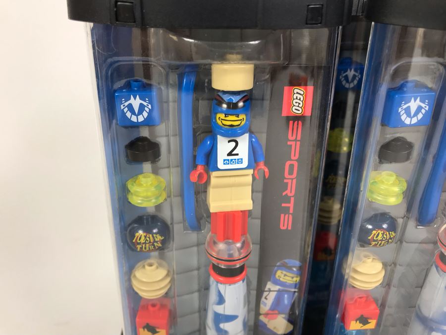 New 2003 LEGO Sports Snowboard Boy Writing System Pens By The CDM Company - 6 Pens [Photo 4]