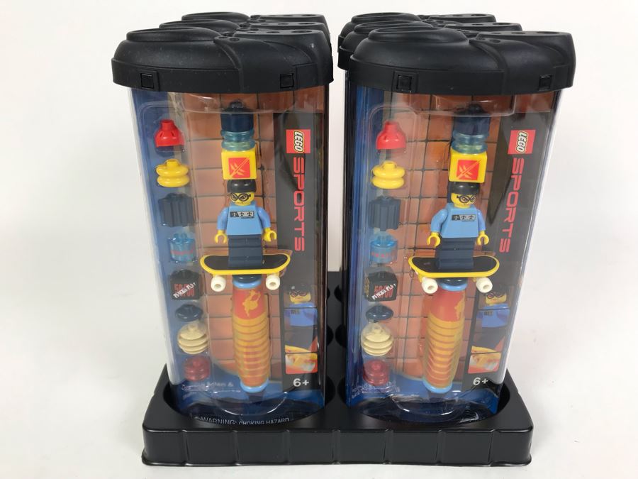 New 2003 LEGO Sports Skateboard Girl Writing System Pens By The CDM Company - 6 Pens [Photo 2]