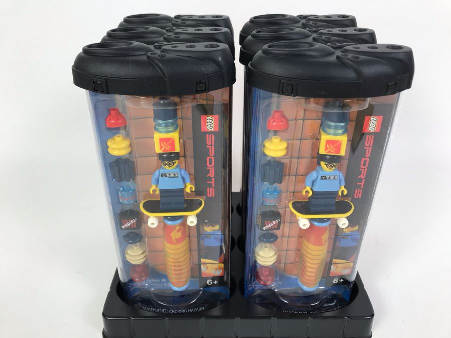 New 2003 LEGO Sports Skateboard Girl Writing System Pens By The CDM Company - 6 Pens [Photo 3]