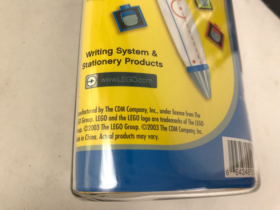 New 2003 LEGO Sports Hockey Writing System Pens By The CDM Company - 6 Pens [Photo 9]