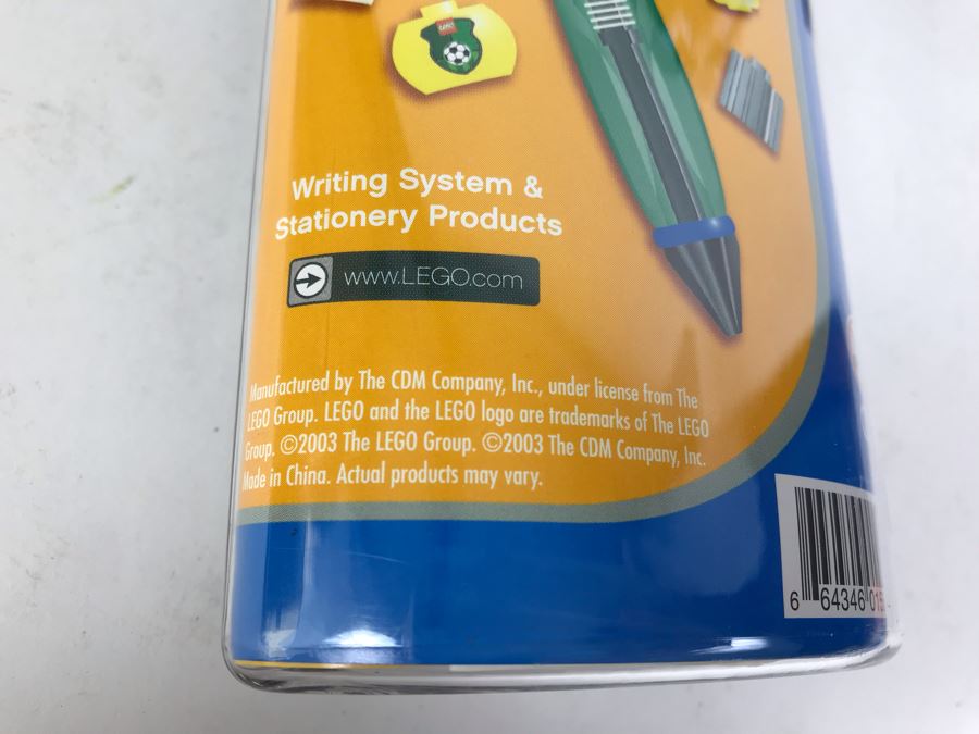 New 2003 LEGO Sports Soccer Boy Writing System Pens By The CDM Company - 6 Pens [Photo 9]