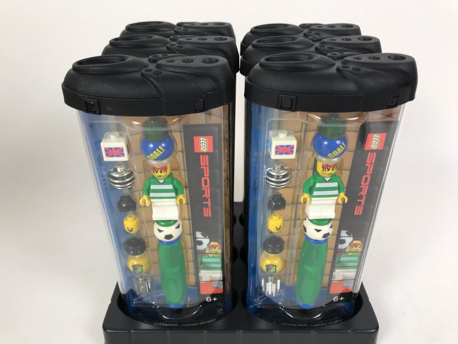 New 2003 LEGO Sports Soccer Boy Writing System Pens By The CDM Company - 6 Pens [Photo 3]