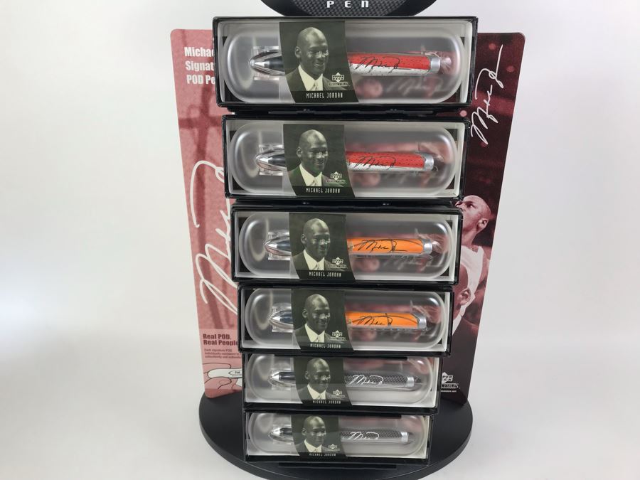 New Michael Jordan Upper Deck Collectibles Signature Series Limited ...