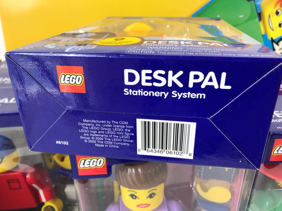 New 2002 LEGO Desk Pal Stationery System Merchandiser Store Display By The CDM Company - 12 Desk Pals [Photo 11]