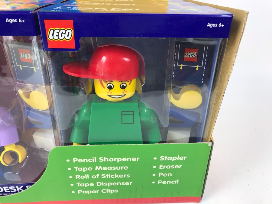 New 2002 LEGO Desk Pal Stationery System Merchandiser Store Display By The CDM Company - 12 Desk Pals [Photo 4]