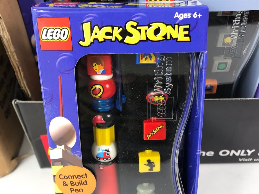New 2002 LEGO Writing System Pens Merchandiser Store Display: Jack Stone Pens, Racers Pens, Belville Pens, Alpha Team Pens By The CDM Company - 24 Pens [Photo 7]