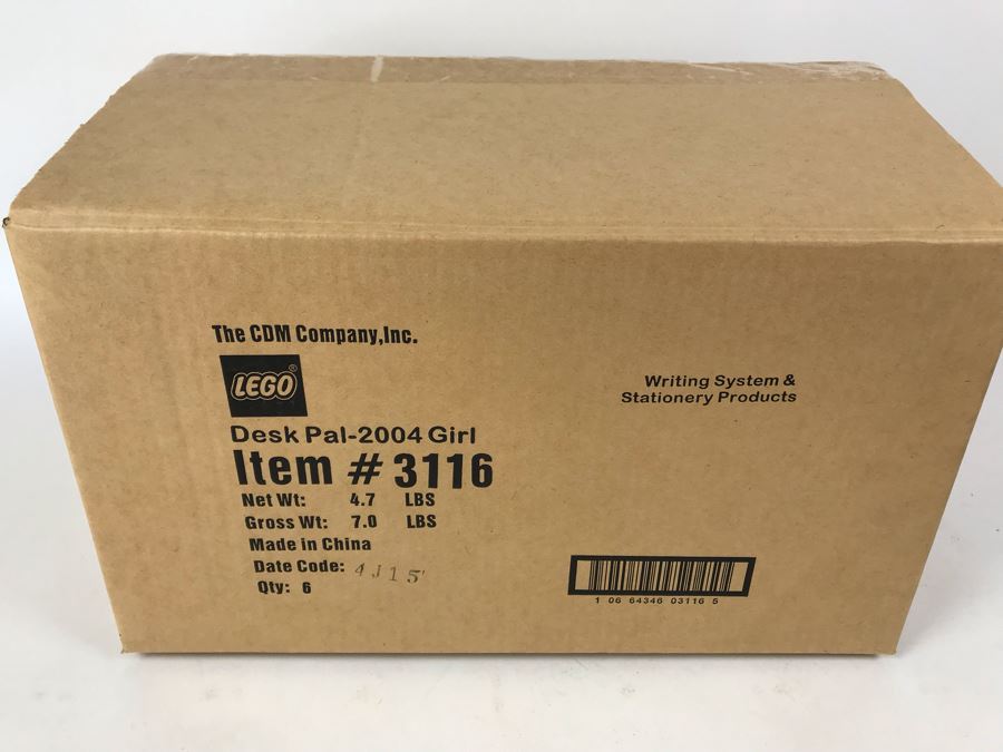 New 2004 LEGO Desk Pal Girl Stationery System By The CDM Company - 6 Desk Pals [Photo 11]