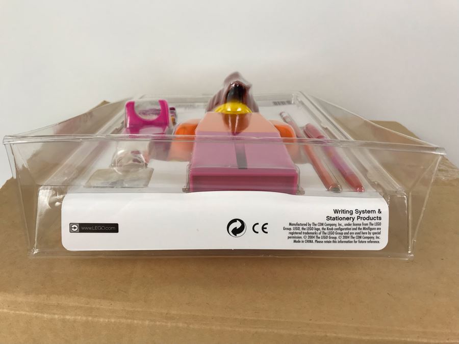 New 2004 LEGO Desk Pal Girl Stationery System By The CDM Company - 6 Desk Pals [Photo 9]