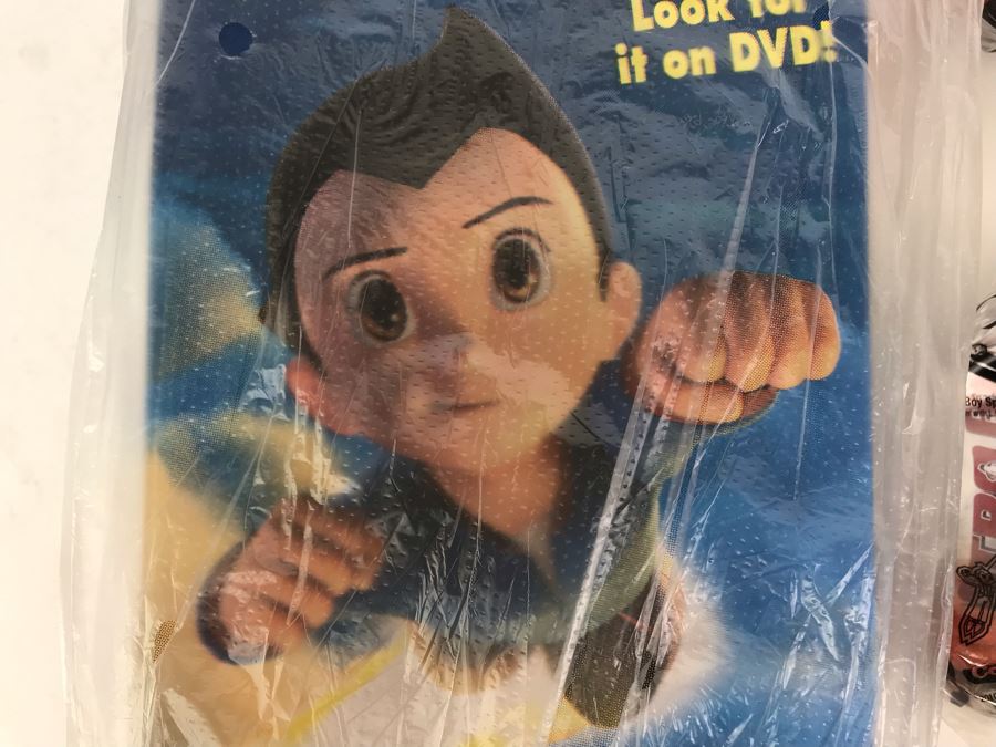 New Carl's Jr. Astro Boy Promotional Items Including Mini Banner, Window Cling And (24) Happy Meal Astro Boy Toys [Photo 20]