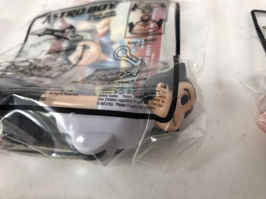 New Carl's Jr. Astro Boy Promotional Items Including Mini Banner, Window Cling And (24) Happy Meal Astro Boy Toys [Photo 24]