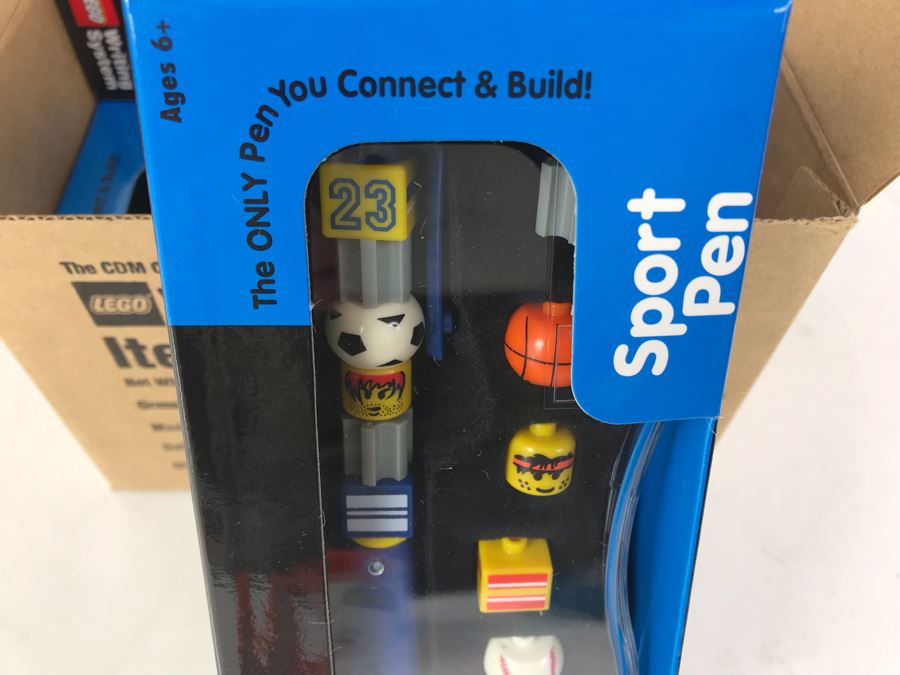 New 2001 LEGO Sports Pen Writing System Pens By The CDM Company - 6 Pens [Photo 5]