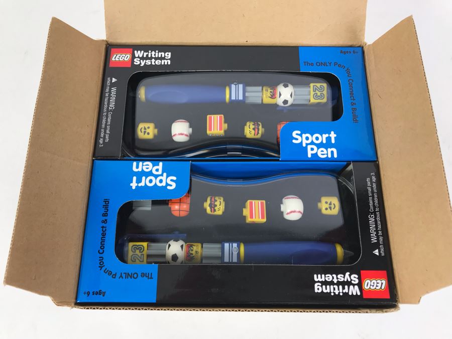 New 2001 LEGO Sports Pen Writing System Pens By The CDM Company - 6 Pens [Photo 3]