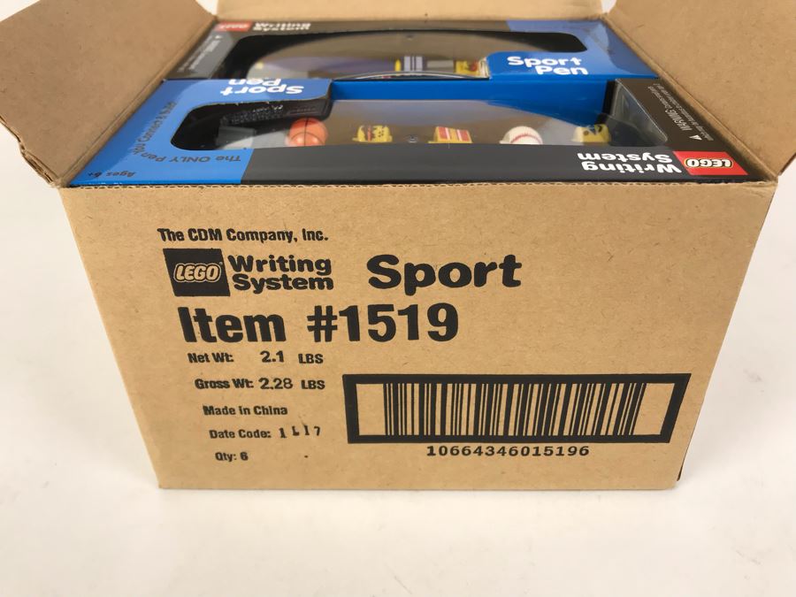 New 2001 LEGO Sports Pen Writing System Pens By The CDM Company - 6 Pens [Photo 4]
