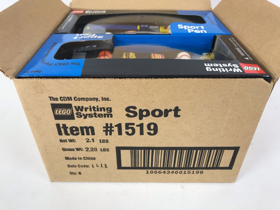 New 2001 LEGO Sports Pen Writing System Pens By The CDM Company - 6 Pens [Photo 4]