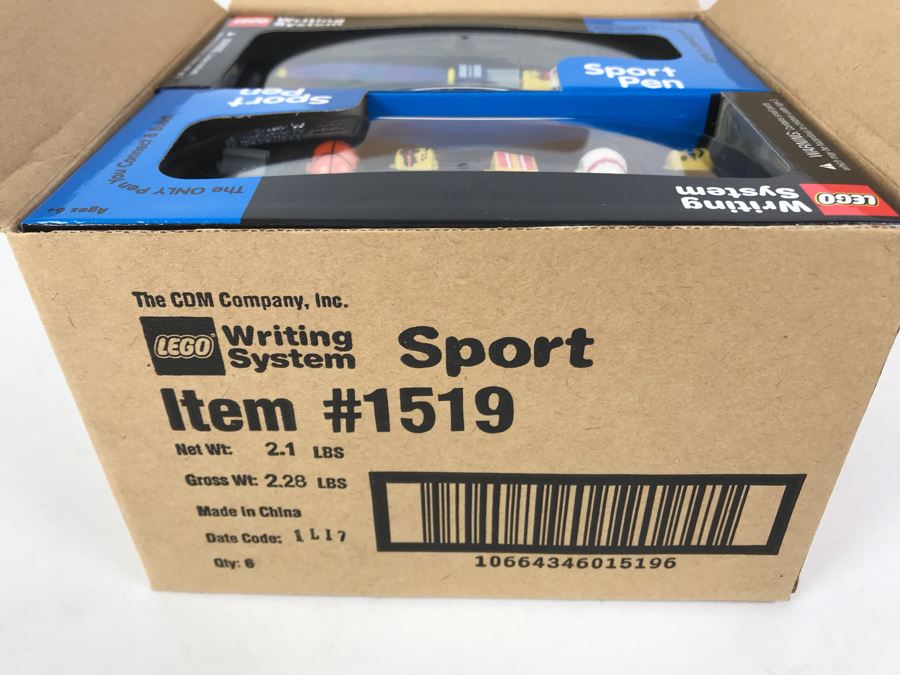 New 2001 LEGO Sports Pen Writing System Pens By The CDM Company - 6 Pens [Photo 3]
