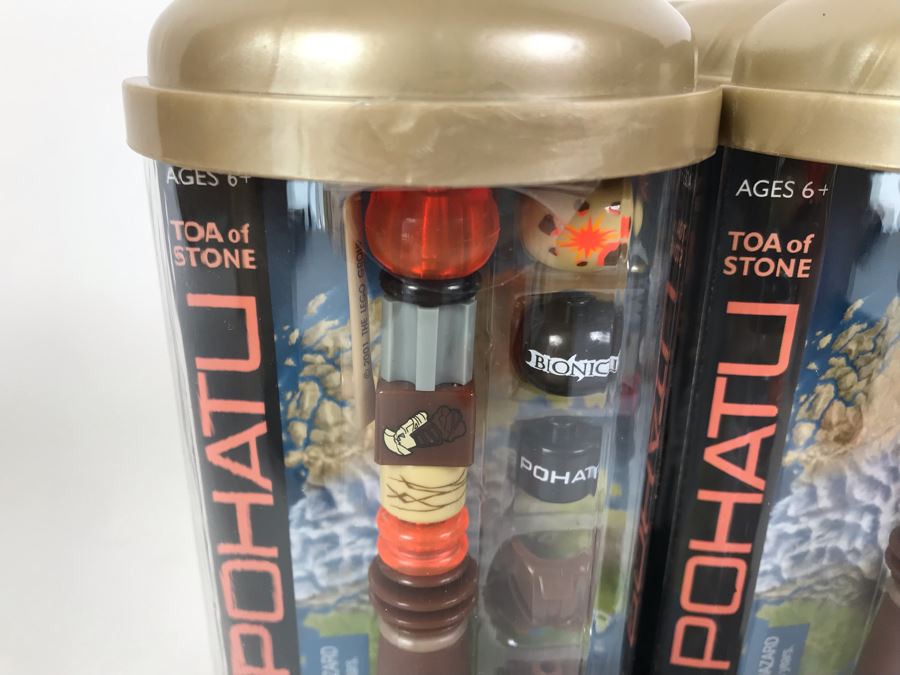 New 2001 LEGO Bionicle Pohatu Stone Writing System Pens By The CDM Company - 6 Pens [Photo 3]