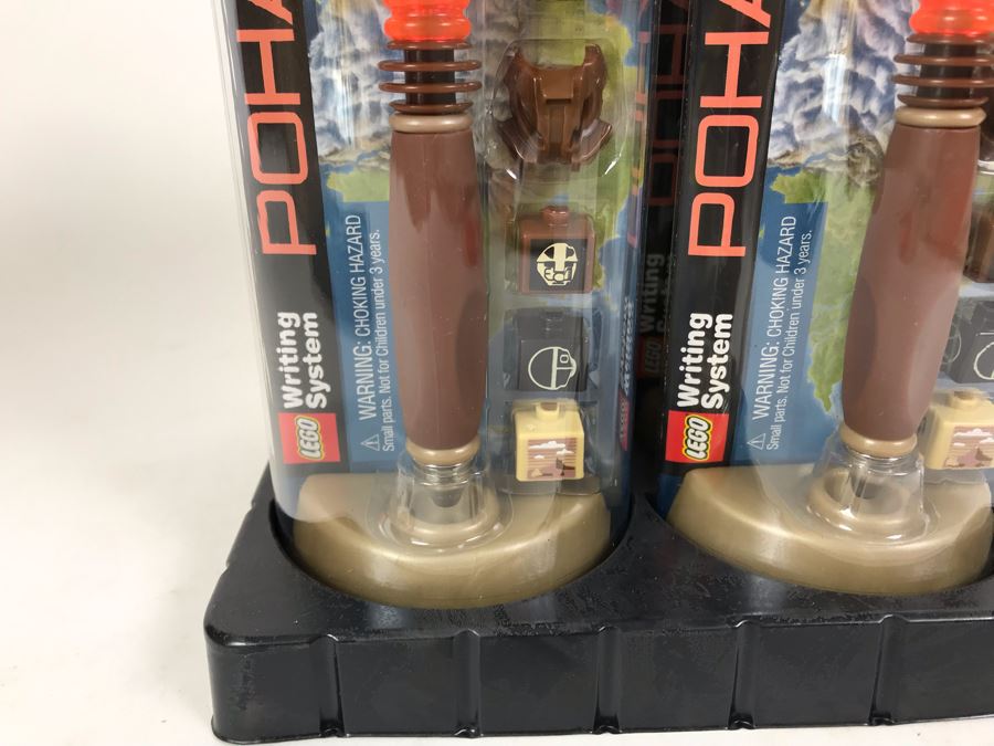 New 2001 LEGO Bionicle Pohatu Stone Writing System Pens By The CDM Company - 6 Pens [Photo 5]