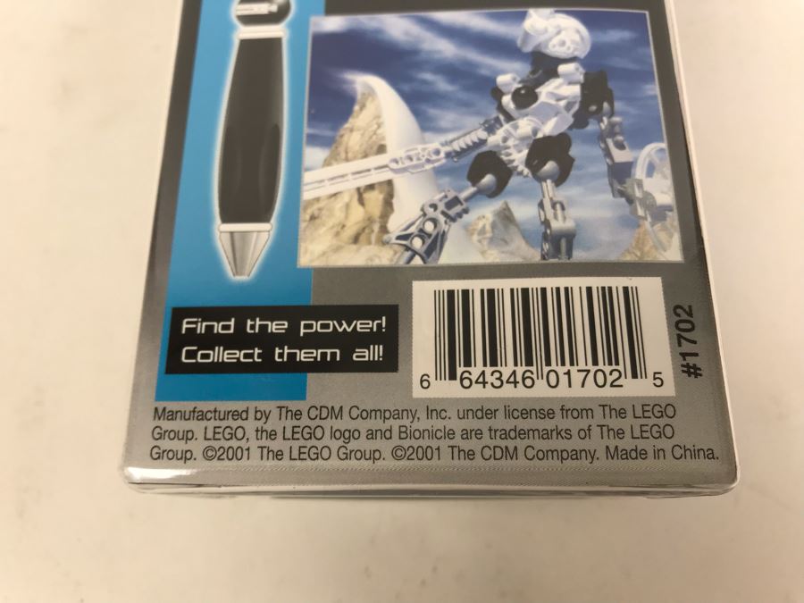 New 2001 LEGO Bionicle Kopaka Ice Writing System Pens By The CDM Company - 6 Pens [Photo 10]