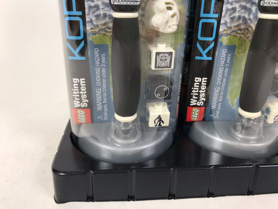 New 2001 LEGO Bionicle Kopaka Ice Writing System Pens By The CDM Company - 6 Pens [Photo 6]