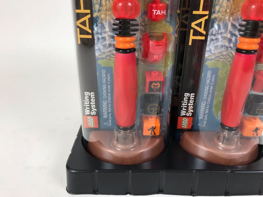 New 2001 LEGO Bionicle Tahu Fire Writing System Pens By The CDM Company - 6 Pens [Photo 5]