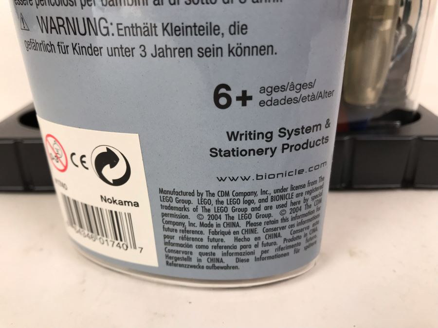 New 2004 LEGO Bionicle Nokama Water Writing System Pens By The CDM Company - 6 Pens [Photo 9]