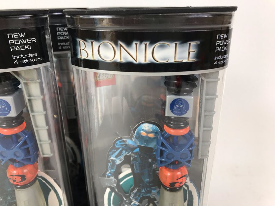 New 2004 LEGO Bionicle Nokama Water Writing System Pens By The CDM Company - 6 Pens [Photo 4]