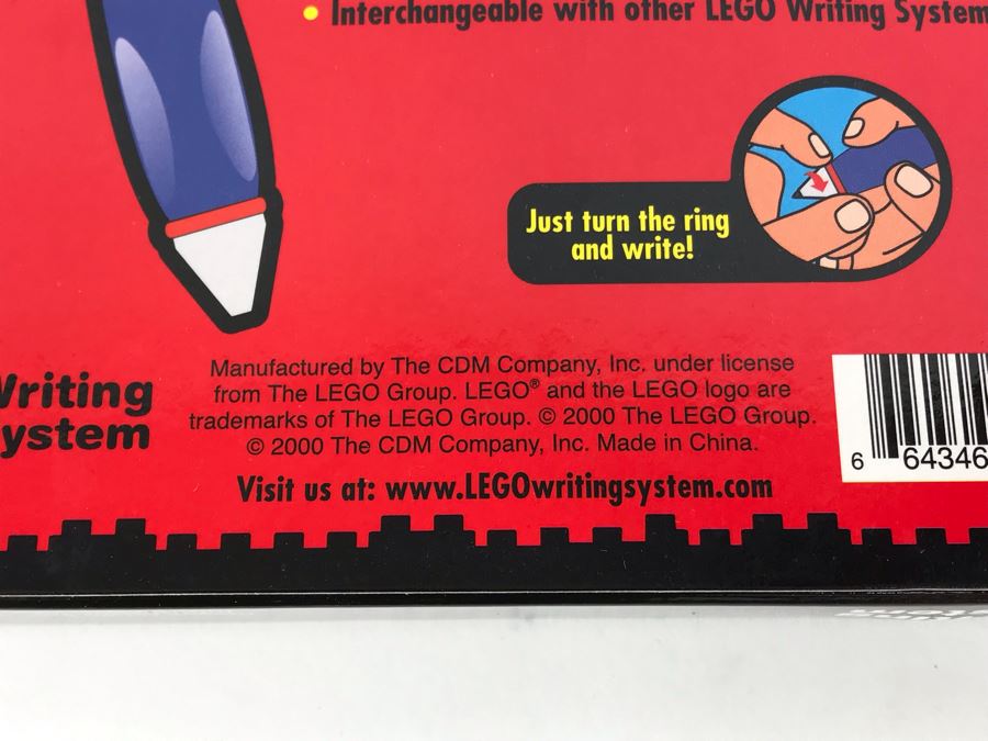 New 2000 LEGO Classic Alpha Pen Pack Writing System Pens By The CDM Company - 3 Pen Packs [Photo 8]