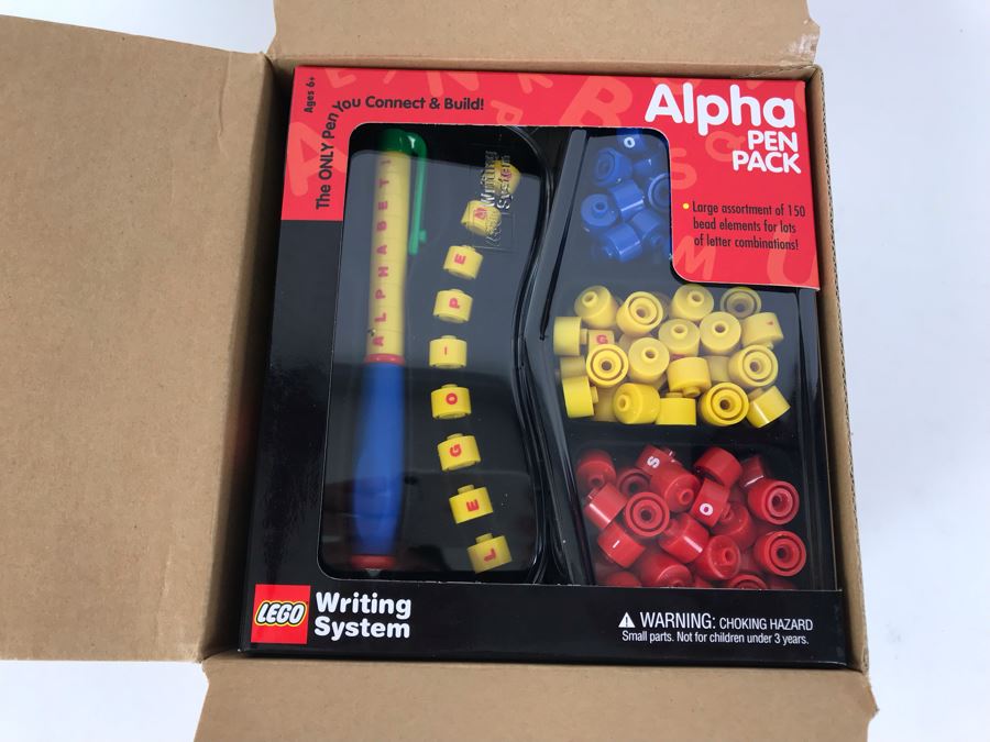 New 2000 LEGO Classic Alpha Pen Pack Writing System Pens By The CDM Company - 3 Pen Packs [Photo 3]