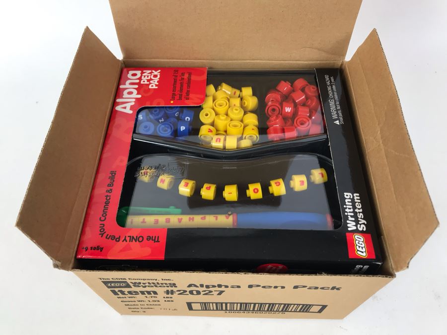 New 2000 LEGO Classic Alpha Pen Pack Writing System Pens By The CDM Company - 3 Pen Packs [Photo 3]