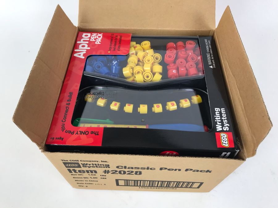 New 2000 LEGO Classic Alpha Pen Pack Writing System Pens By The CDM Company - 3 Pen Packs [Photo 3]