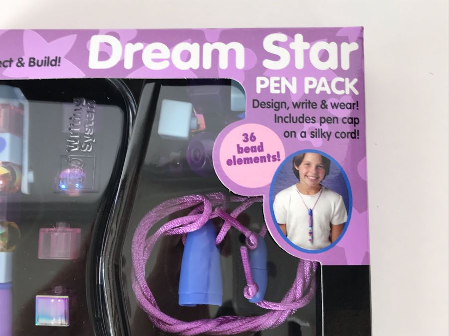 New 2001 LEGO Dream Star Pen Pack Writing System Pens By The CDM Company - 3 Pen Packs [Photo 5]