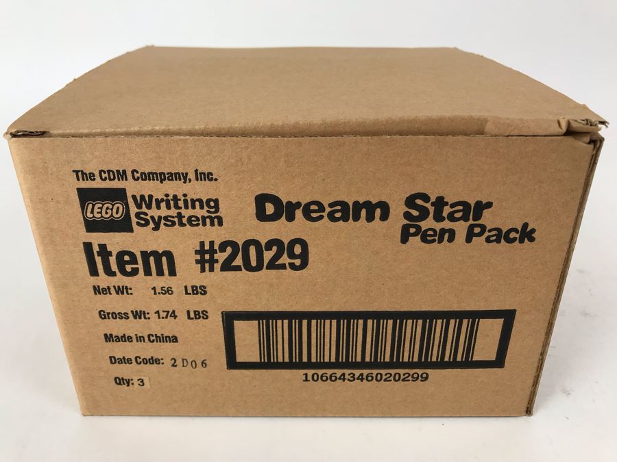 New 2001 LEGO Dream Star Pen Pack Writing System Pens By The CDM Company - 3 Pen Packs [Photo 10]
