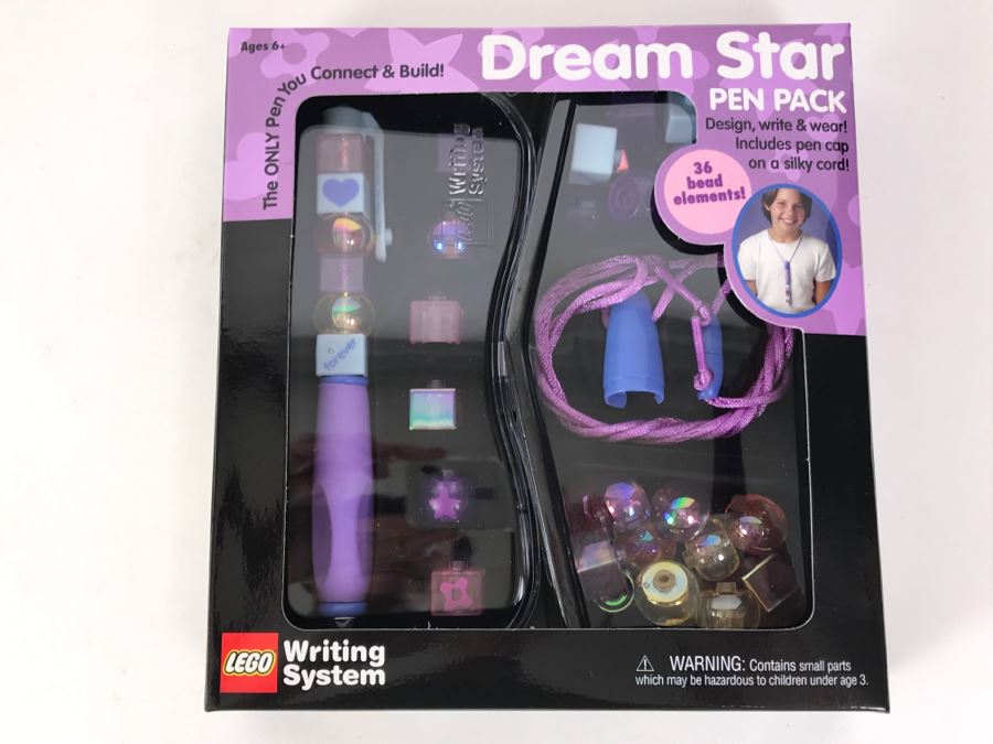New 2001 LEGO Dream Star Pen Pack Writing System Pens By The CDM Company - 3 Pen Packs [Photo 4]