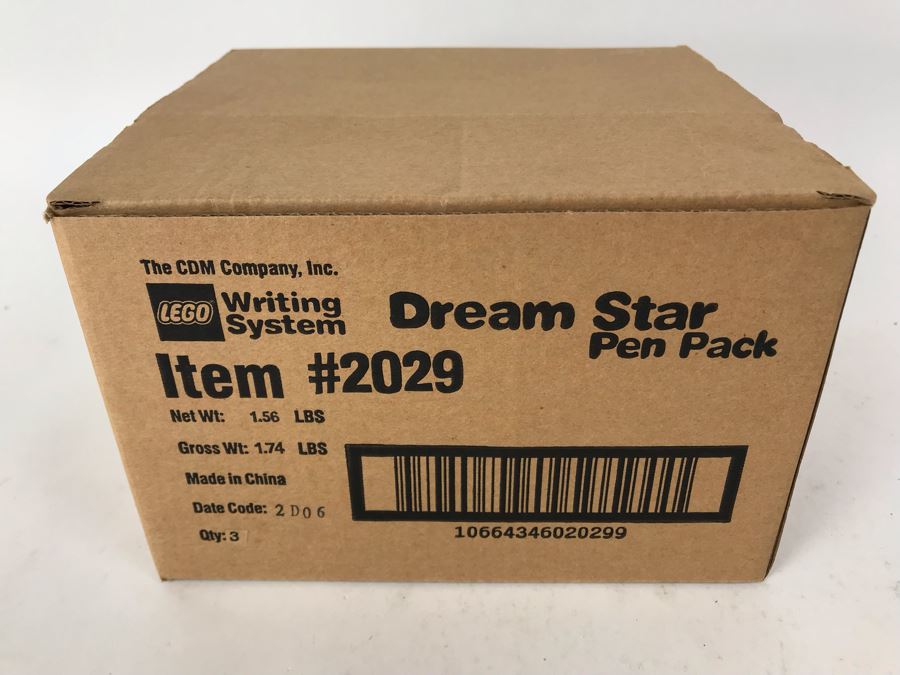 New 2001 LEGO Dream Star Pen Pack Writing System Pens By The CDM Company - 3 Pen Packs [Photo 2]