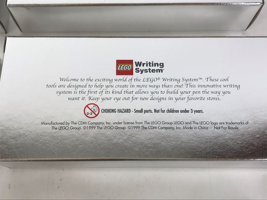 New 2000 LEGO Holiday Pen 2000 Collector Edition Pens Writing System Pens By The CDM Company - 12 Pens [Photo 7]