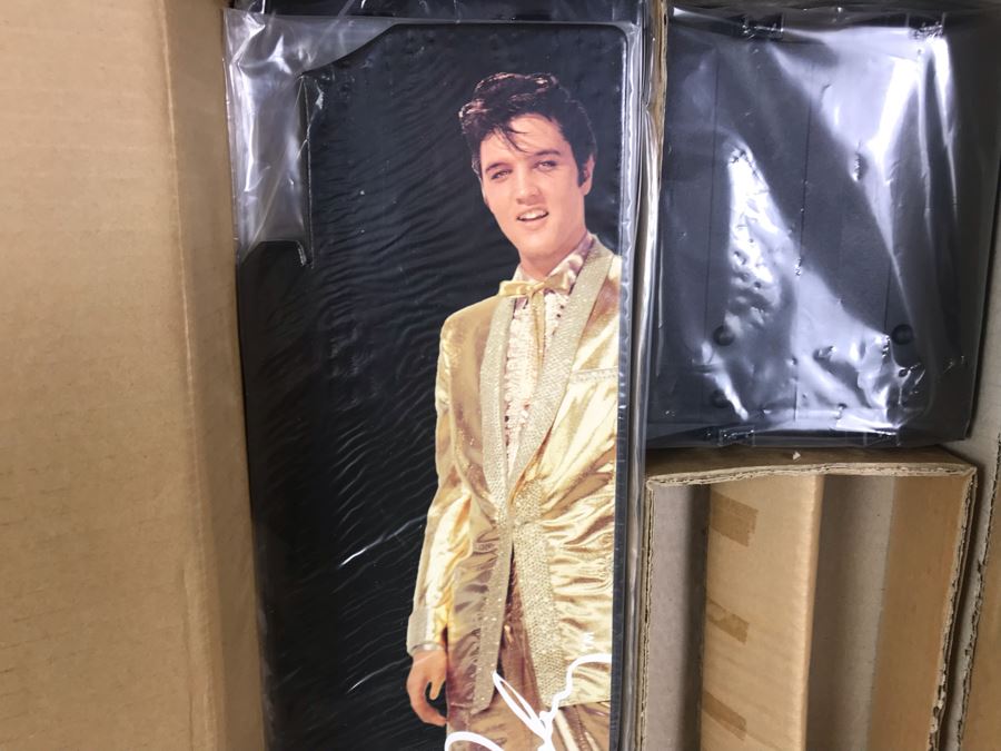 New Elvis Presley Limited Edition Individually Numbered Collectible Memorabilia Pod Pens With Merchandiser Store Display By The CDM Company - 2 Pens [Photo 4]