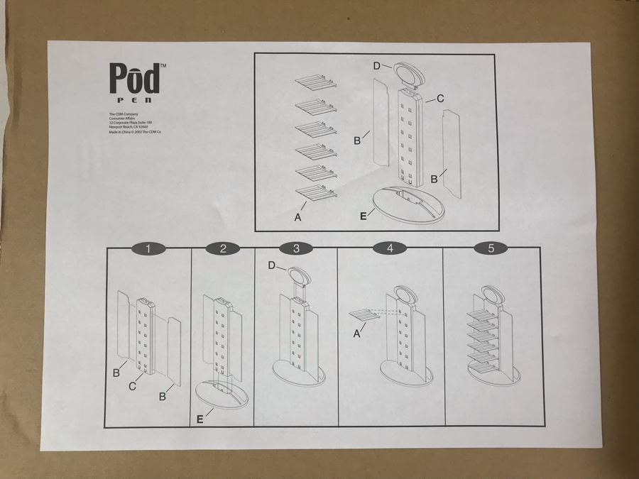 New Tiger Woods Upper Deck Collectibles Signature Series Limited Edition Individually Numbered Collectible Memorabilia Pod Pens With Merchandiser Store Display By The CDM Company - 3 Styles 24 Tiger Woods Pens [Photo 10]