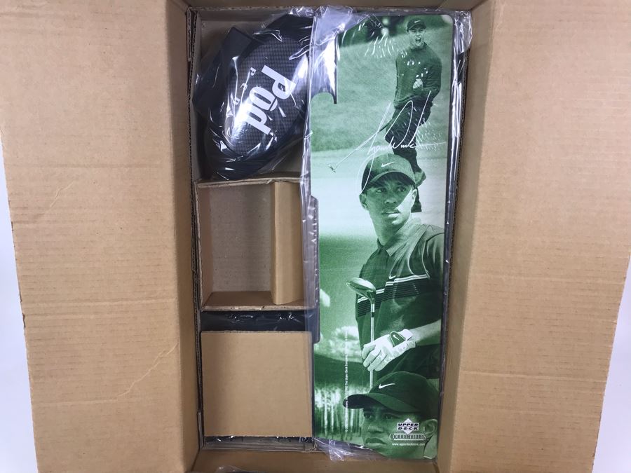 New Tiger Woods Upper Deck Collectibles Signature Series Limited Edition Individually Numbered Collectible Memorabilia Pod Pens With Merchandiser Store Display By The CDM Company - 3 Styles 24 Tiger Woods Pens [Photo 4]