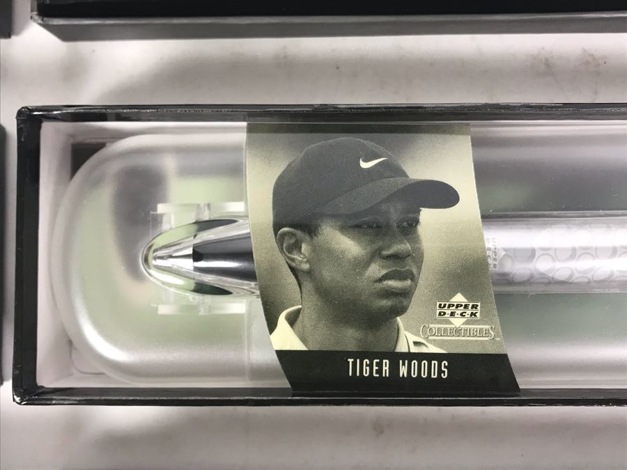 New Tiger Woods Upper Deck Collectibles Signature Series Limited Edition Individually Numbered Collectible Memorabilia Pod Pens By The CDM Company - 12 Tiger Woods Pens [Photo 6]