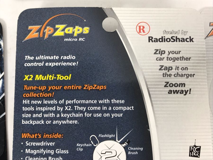 New 2003 Marvel X-Men 2 Wolverine ZipZaps Micro RC X2 Multi-Tool From RadioShack - 12 Total [Photo 9]