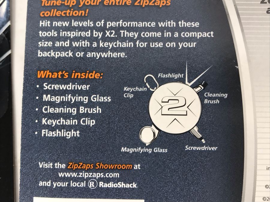 New 2003 Marvel X-Men 2 Wolverine ZipZaps Micro RC X2 Multi-Tool From RadioShack - 12 Total [Photo 8]