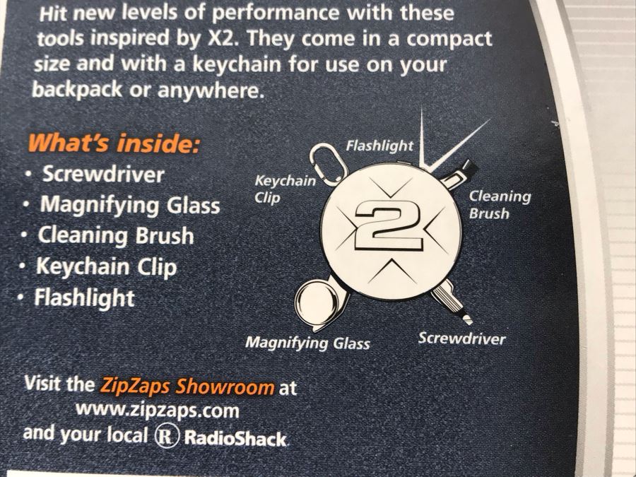 New 2003 Marvel X-Men 2 Wolverine ZipZaps Micro RC X2 Multi-Tool From RadioShack - 12 Total [Photo 10]