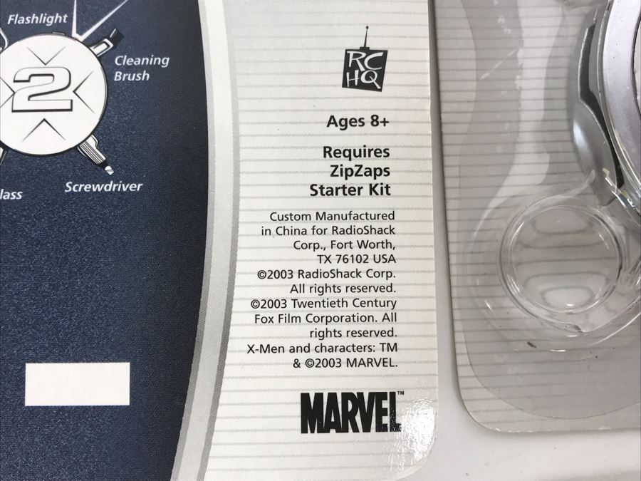 New 2003 Marvel X-Men 2 Wolverine ZipZaps Micro RC X2 Multi-Tool From RadioShack - 12 Total [Photo 7]
